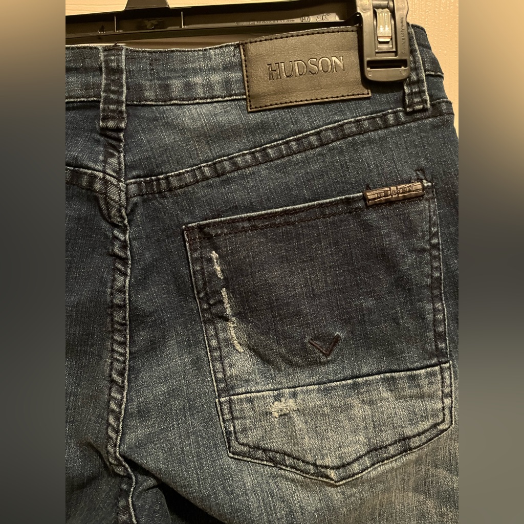 Hudson Distress Skinny Jeans | 16 — image 7 of 8
